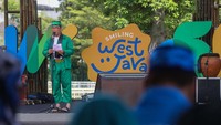 Ridwan Kamil menyampaikan sambutannya.