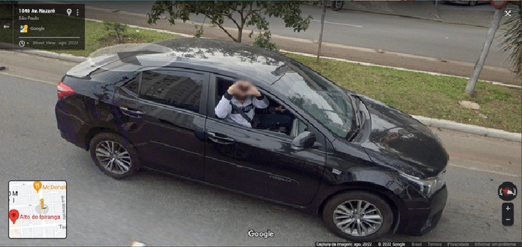 Foto lucu di Google Street View