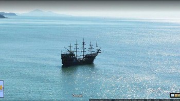 Kapal bajak laut. Foto: Reddit via Boredpanda