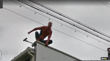 Penampakan Spider-Man. Foto: Reddit via Boredpanda
