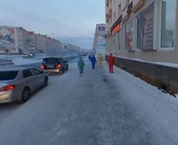 Foto lucu di Google Street View