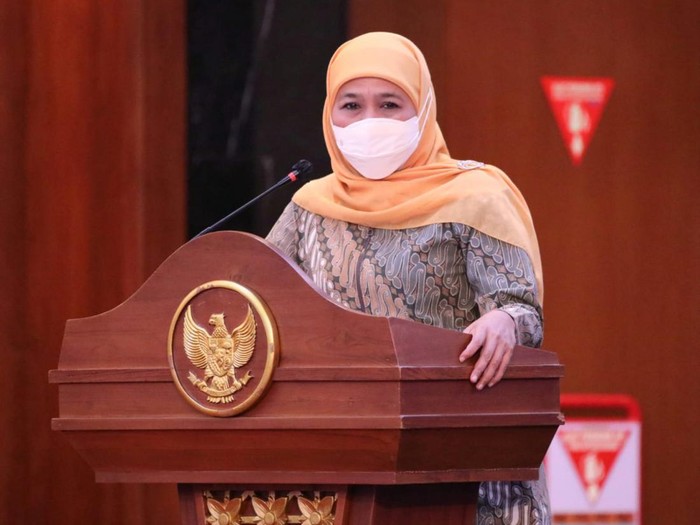 Gubernur Jawa Timur Khofifah Indar Parawansa