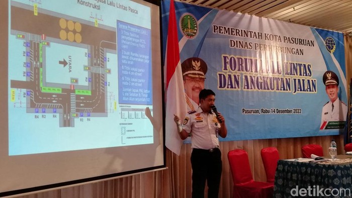 Kabid Lalu Lintas dan Angkutan Jalan Dishub Kota Pasuruan Andriyanto