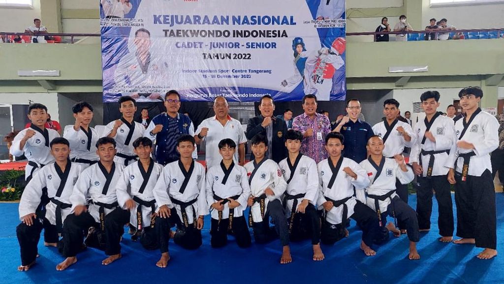 KONI Buka Kejurnas Taekwondo, Harapkan Lahir Atlet Potensial