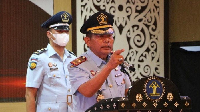 Kepala Kanwil Kemenkumham Riau, Mhd Jahari Sitepu. (Foto: Istimewa)