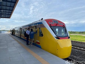 Naik Kereta Api Sulsel Masih Gratis Usai Diresmikan Presiden Jokowi