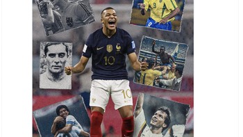 Prancis menjadi satu dari sedikit negara yang berhasil masuk final Piala Dunia secara berurutan. Foto: Twitter