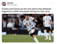 Meme Argentina Prancis