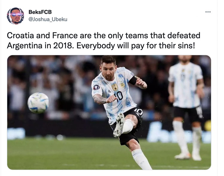 Meme Argentina Prancis