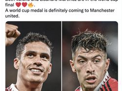 Fans MU Bingung Dukung Varane atau Martinez di Final Piala Dunia