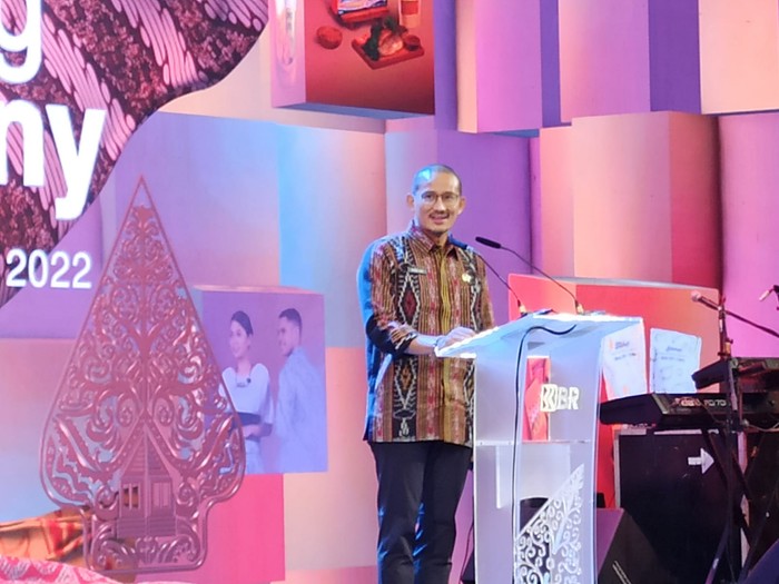 Menparekraf Sandiaga Uno