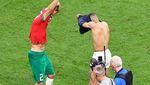 Momen Mbappe dan Hakimi Bertukar Jersey