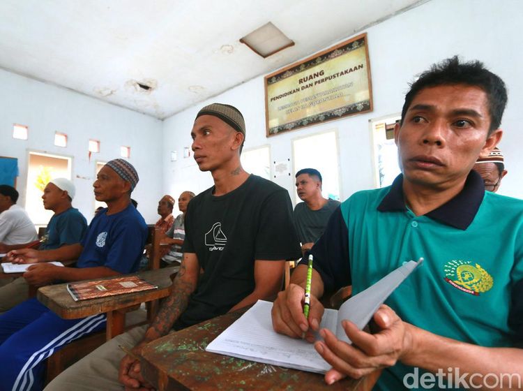 Napi di Lapas Gorontalo Belajar Baca Tulis dan Berhitung