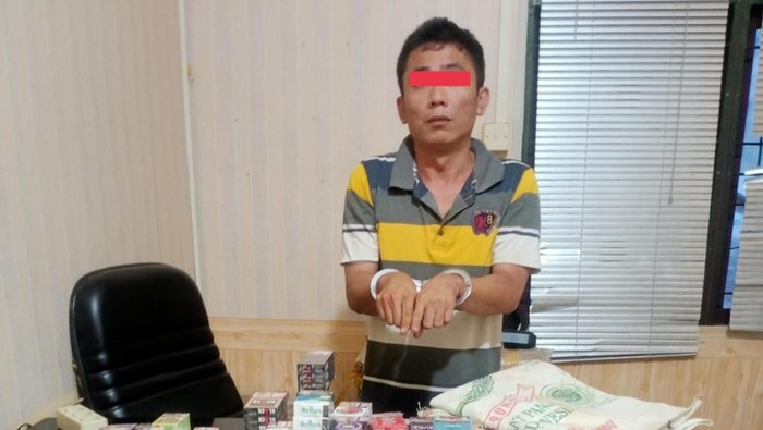 Pelaku pencurian spesialis pembobol minimarket ditangkap. (Foto: Istimewa)