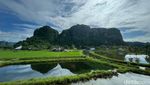 Potret Indahnya Geopark Maros dari Gerbong Kereta Api Sulsel