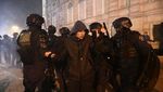 Pesta Pendukung Prancis Berujung Ricuh di Paris