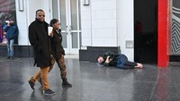 Kondisi ini tentu bertolak belakang dengan status LA yang disebut perkotaan kaya di dunia. Frederic J Brown/AFP/Getty Images  