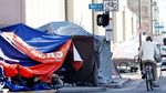 Potret Los Angeles yang Dipenuhi Gelandangan