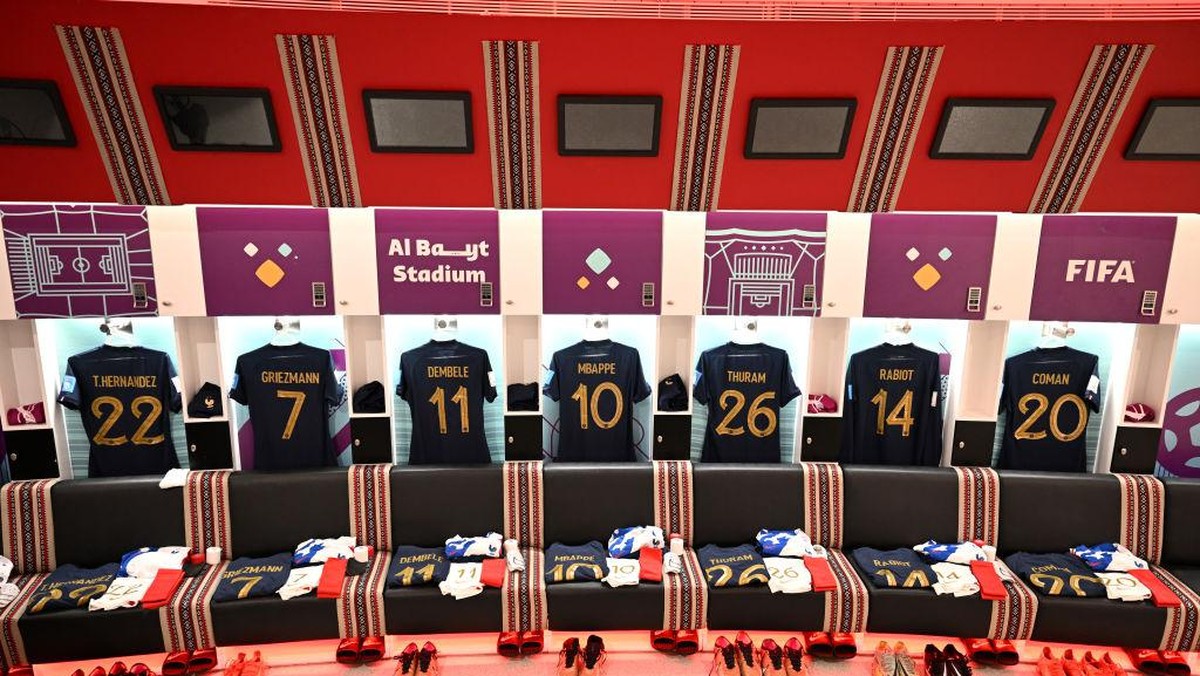 Susunan pemain Prancis vs Maroko (FIFA via Getty Images/Michael Regan - FIFA)