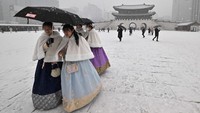 Seoul, Korea Selatan di posisi ke-14 (Jung Yeon Je/AFP via Getty Images)