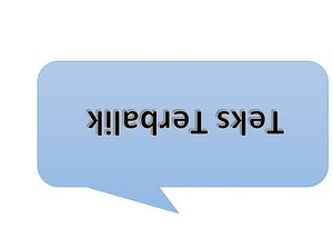 Cara Membuat Teks Terbalik di Word dan WhatsApp dengan Mudah