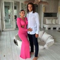 Mae dan Guendouzi diketahui sudah memiliki seorang anak perempuan. Foto: Instagram