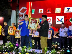 PAN Tetap Nomor Urut 12, Zulhas Target 2 Digit Suara Pemilu 2024