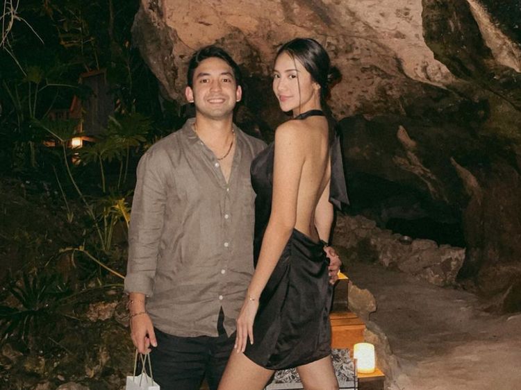 8 Foto Perayaan Ultah Anya Geraldine Bareng Pacar, Dinner Romantis Dalam Gua