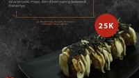 Ini menu dimsum favorit Arya Saloka. Ada paduan saus teriyaki, mayo, dan topping seaweed. Enak ya? Foto: Instagram kyodimsum