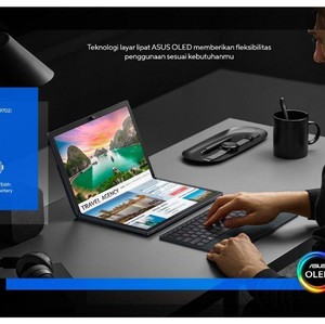 Rekomendasi Laptop Layar OLED ASUS Zenbook 17 Fold