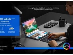 Rekomendasi Laptop Layar OLED ASUS Zenbook 17 Fold