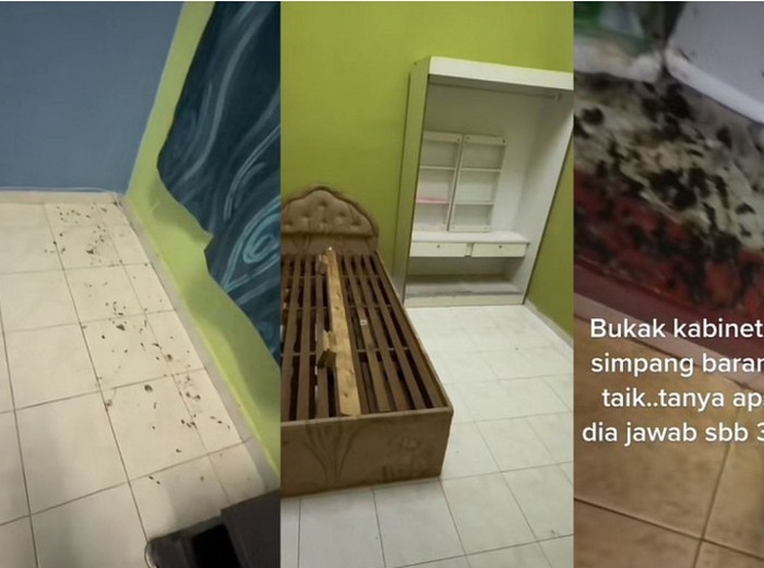 Beredar video viral penyewa rumah kotor bikin pemilik kaget Beredar video viral penyewa rumah kotor bikin pemilik kaget.