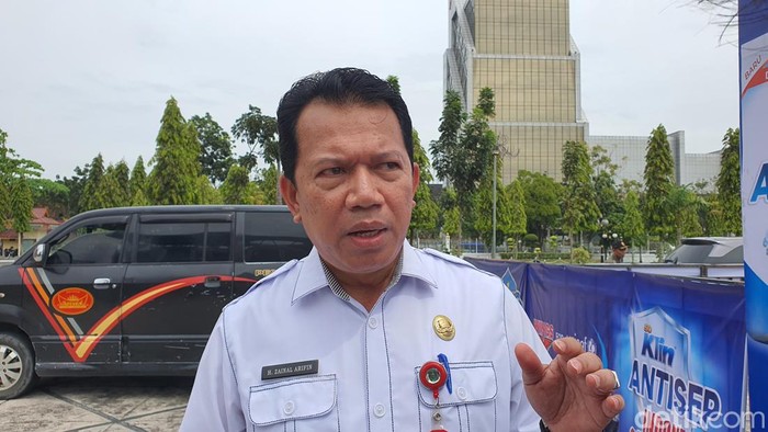 Kepala Dinas Kesehatan Riau, Zainal Arifin (Raja Adil Siregar/detikSumut)