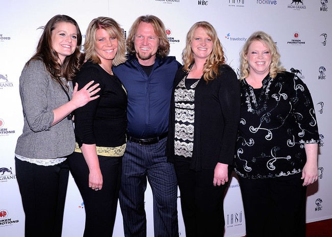 Reality show berjudul Sister Wives itu memperlihatkan kehidupan rumah tangga Kody yang penuh lika-liku dengan empat istri Meri, Janelle, Christine, dan Robyn.Foto: Getty Images