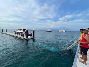 Dear Turis, Jembatan Pelabuhan Banjar Nyuh Nusa Penida Rampung Diperbaiki