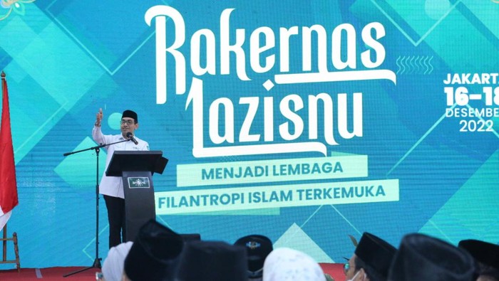 Rapat Kerja Nasional (Rakernas) Lembaga Amil Zakat Infak dan Sedekah Nahdlatul Ulama digelar pada 16-18 Desember 2022 di Jakarta.