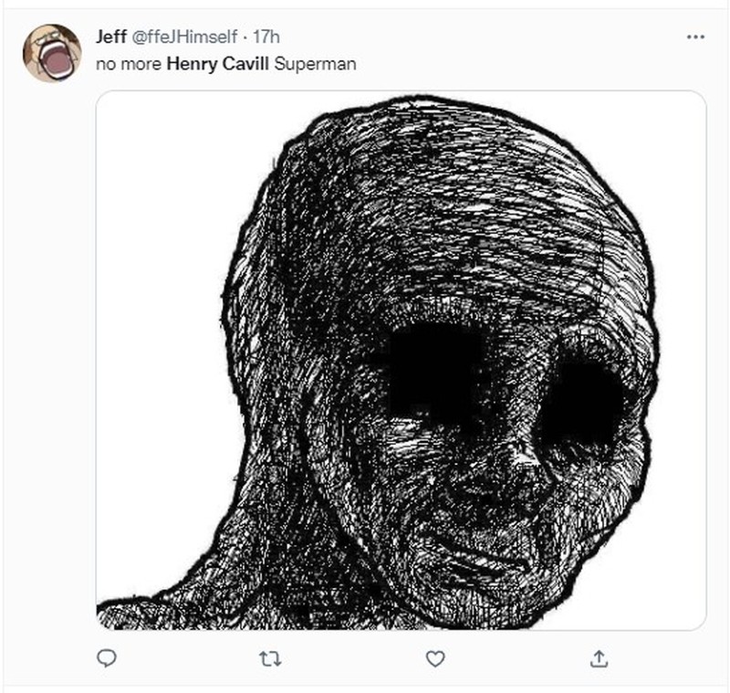 Meme Henry Cavill Tak Jadi Superman Lagi