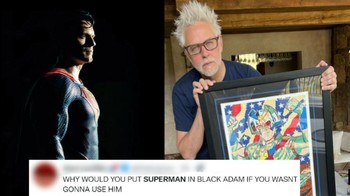 Kenapa Superman dimunculkan di Black Adam jika tidak berlanjut lagi. Foto: Twitter