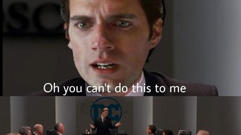 Kemarahan Cavill....Foto: Twitter