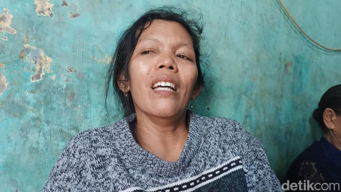 Nurhaida Tamba, ibu siswi SMK yang tewas dalam sumur (Goklas Wisely/detikSumut)