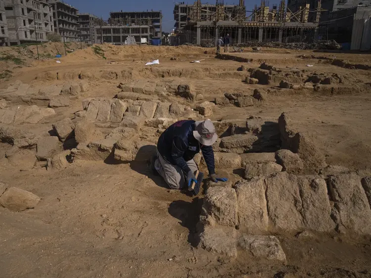 Potret Ekskavasi Pemakaman Era Romawi di Jalur Gaza, 60-an Makam Ditemukan