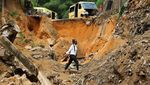 Penampakan Longsor di Kongo yang Tewaskan Lebih dari 100 Orang