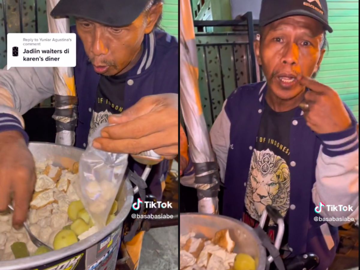 Penjual siomay jutek tapi kocak