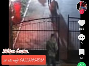 Beredar Video Perampok Rumdin Wali Kota Blitar Pakai Atribut ASN