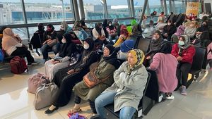 Potret 63 PMI Ilegal yang Digagalkan ke Arab Saudi