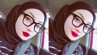 Potret manis Riesca Rose yang kini berhijab. (Foto: dok Instagram)