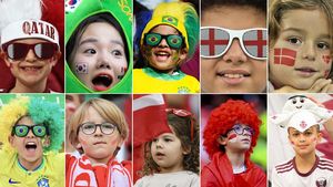 Saat Anak-anak Jadi Suporter di Piala Dunia, Gemes Banget