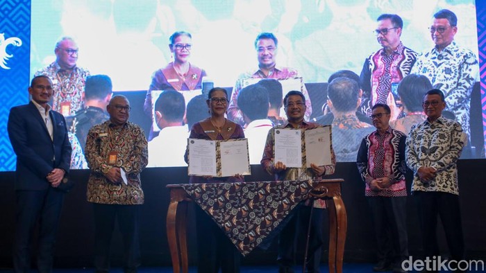 Suasana Gala Dinner Rakornas Kemenparekraf