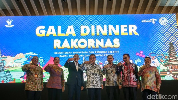 Suasana Gala Dinner Rakornas Kemenparekraf