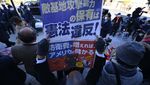 Warga Jepang Protes Kenaikan Pajak